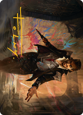 Art Series: Anhelo, the Painter Card Front