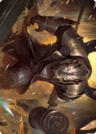 Art Series: Perrie, the Pulverizer Card Front