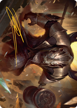 Art Series: Perrie, the Pulverizer Card Front