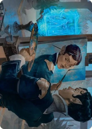 Art Series: Parnesse, the Subtle Brush Card Front