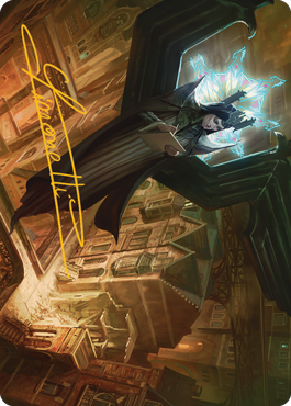 Art Series: Angelic Sleuth Card Front