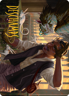 Art Series: Bennie Bracks, Zoologist Card Front