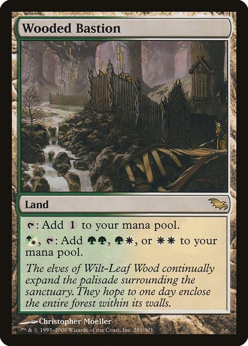 Wooded Bastion Card Front