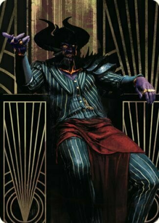 Art Series: Ob Nixilis, the Adversary Card Front