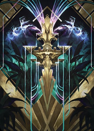 Art Series: Halo Fountain Card Front