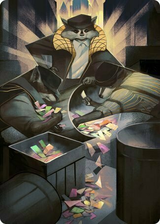 Art Series: Masked Bandits Card Front