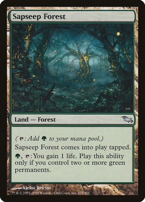 Sapseep Forest Card Front