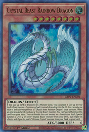 Crystal Beast Rainbow Dragon · Ultra Rare 001