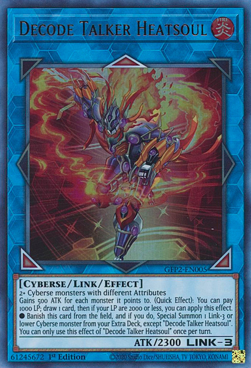 Decode Talker Heatsoul Card Front