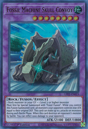 Fossil Machine Skull Convoy · Ultra Rare 019