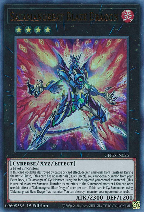 Salamangreat Blaze Dragon Card Front
