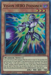 Vision HERO Poisoner · Ultra Rare 058