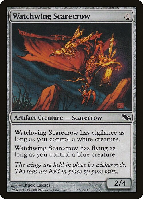 Watchwing Scarecrow Card Front