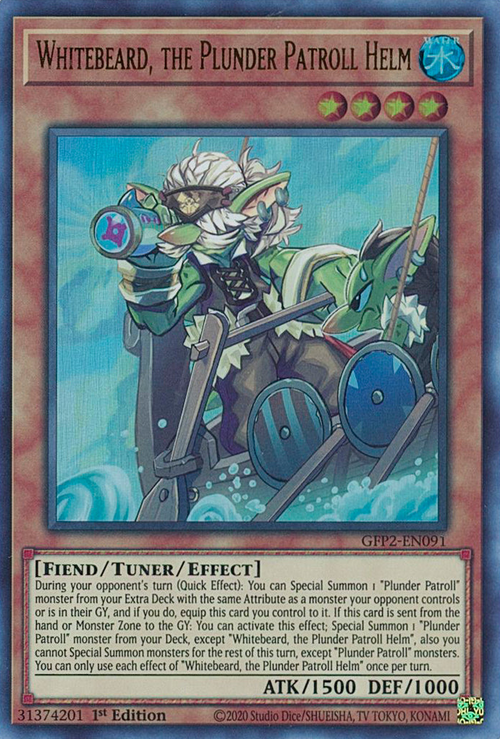 Whitebeard, the Plunder Patroll Helm Card Front