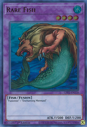 Rare Fish Card Front