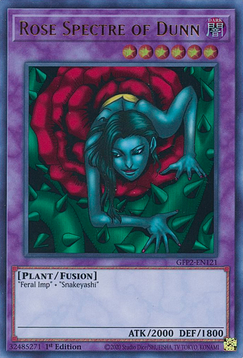 Rose Spectre of Dunn Card Front