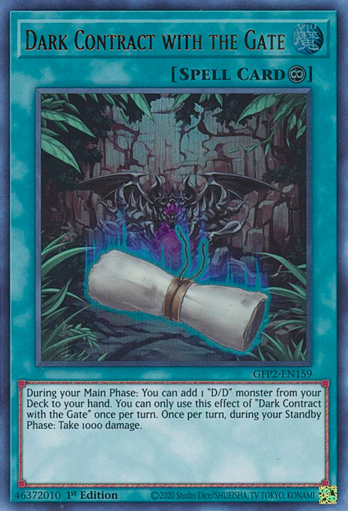 Dark Contract with the Gate Card Front