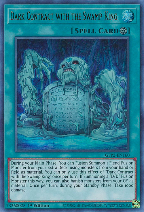 Dark Contract with the Swamp King Card Front