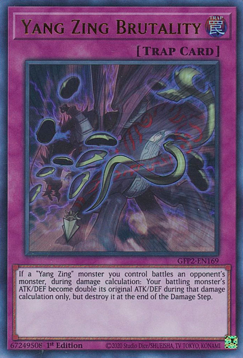 Yang Zing Brutality Card Front