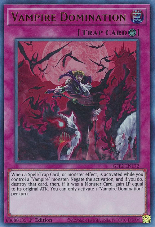 Dominazione dei Vampiri Card Front