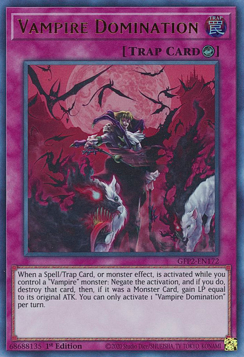 Vampire Domination Card Front