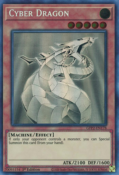 Cyber Drago Card Front
