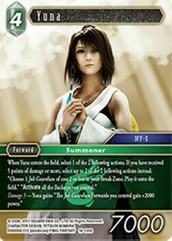 Yuna Card Front