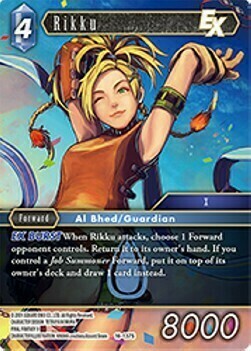 Rikku Card Front