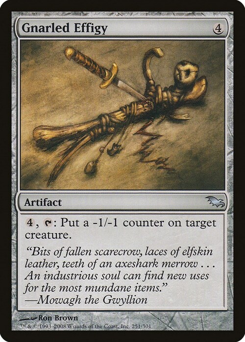 Gnarled Effigy Card Front