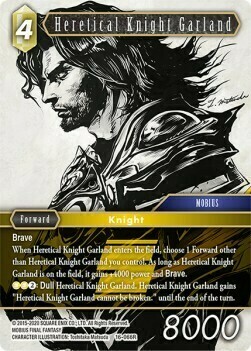 Heretical Knight Garland Card Front