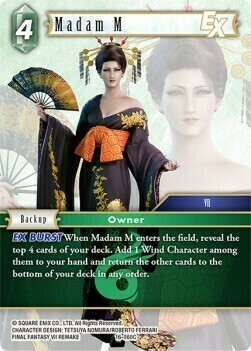 Madam M Card Front