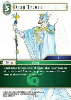 King Tycoon Card Front