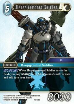 Heavy Armored Soldier Card Front