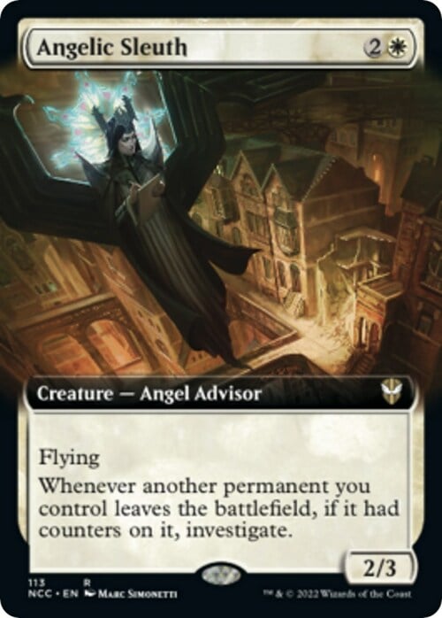 Angelic Sleuth Card Front