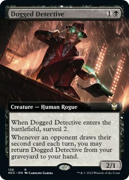 Dogged Detective Card Front