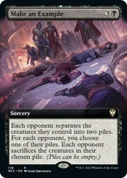 Make an Example · Extended Art 138