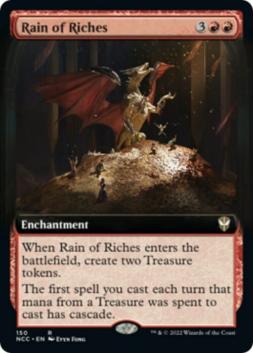 Rain of Riches Card Front
