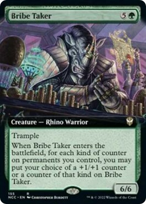 Bribe Taker Card Front