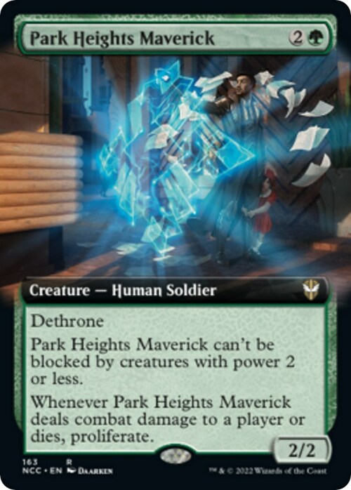 Park Heights Maverick Card Front