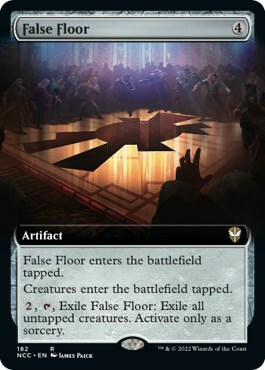 False Floor Card Front