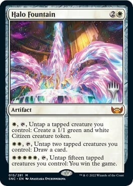 Halo Fountain Card Front