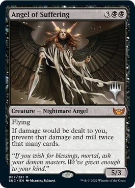Angel of Suffering Card Front
