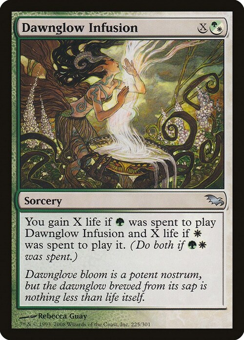 Dawnglow Infusion Card Front