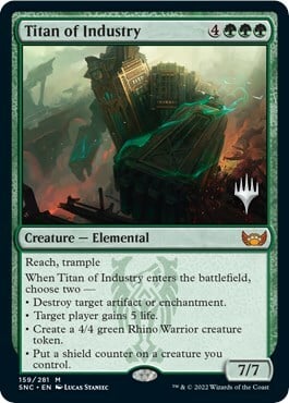 Titan of Industry Card Front