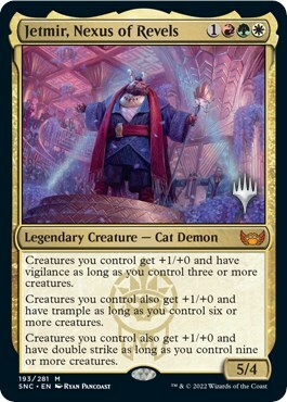Jetmir, Nexus of Revels Card Front