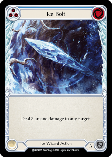 Ice Bolt - Blue Card Front