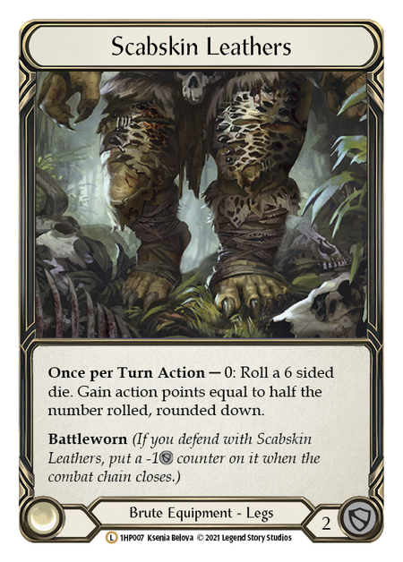 Scabskin Leathers Card Front