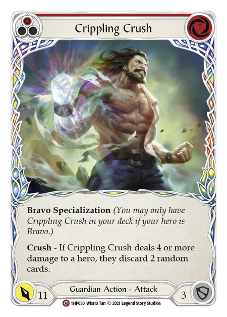 Crippling Crush Card Front