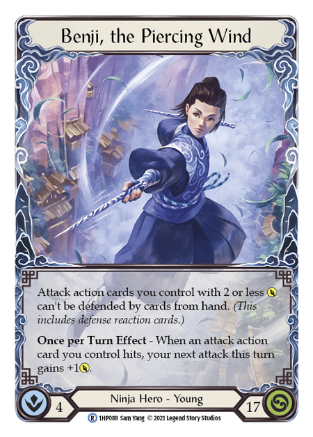 Benji, the Piercing Wind Card Front