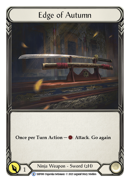 Edge of Autumn Card Front